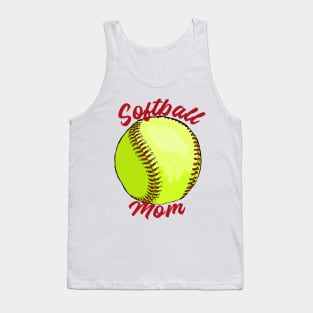 Softball mom sport Tank Top